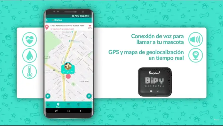 Personal lanzó un dispositivo para mascotas desarrollado en Rosario