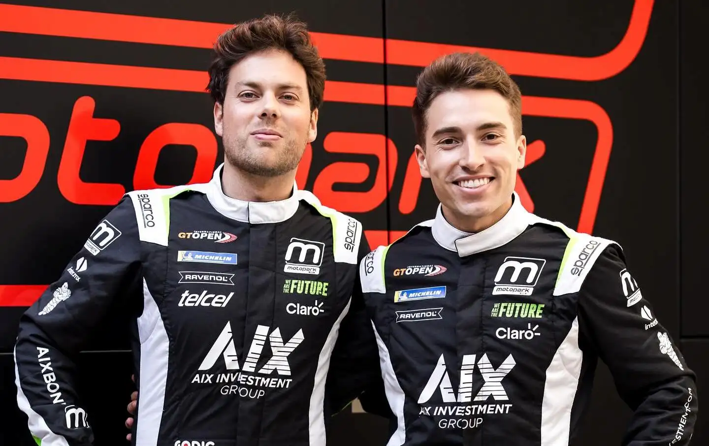 El mexicano Diego Menchaca y Marcos Siebert.