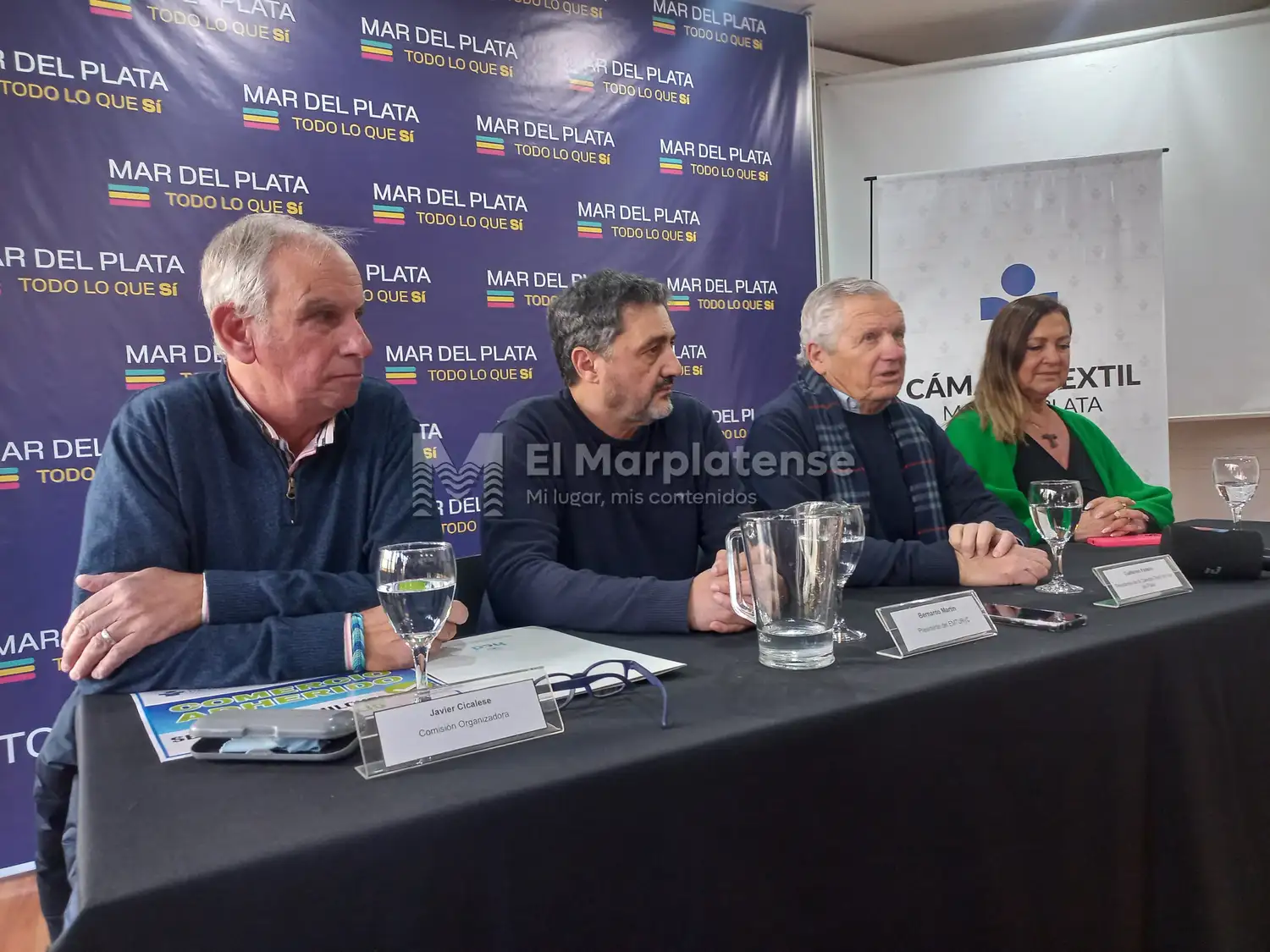 El titular del EMTuRyC encabezó la presentación de la Semana del Pulóver.