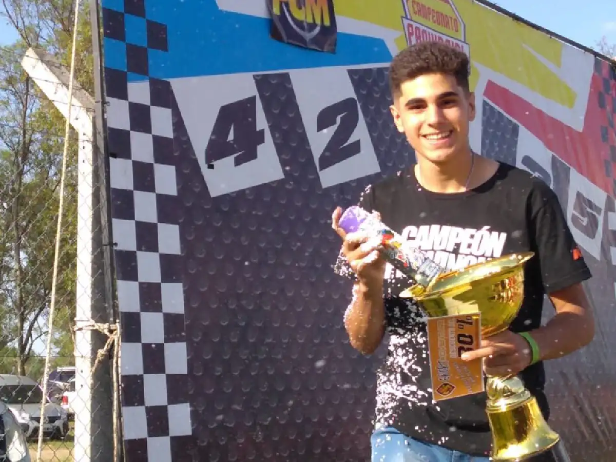 Cabrera campeón, Cortesse y Favetto subcampeones 
