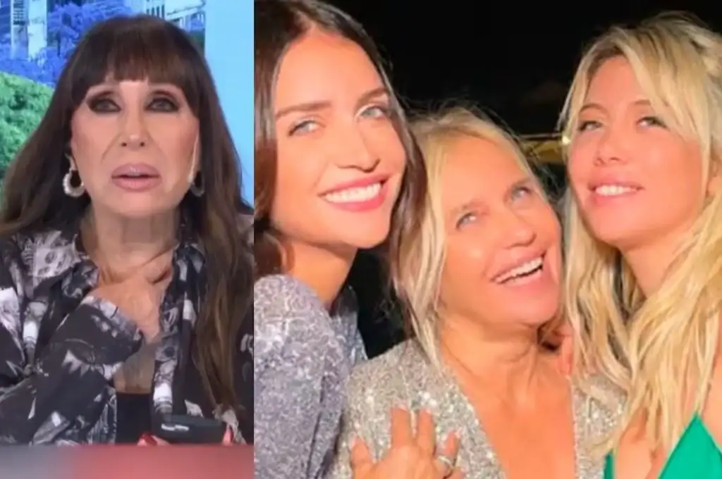 Moria Casán opinó de Wanda y Zaira Nara