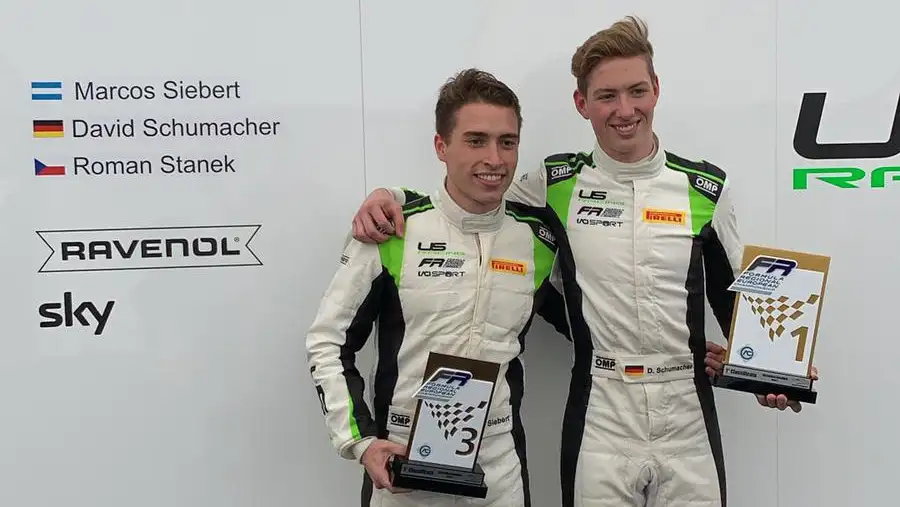 Siebert hizo podio en su primera carrera de la F3