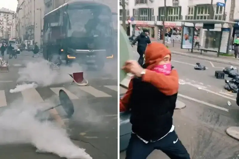 Las escenas de violencia ocurrieron se viralizaron en redes