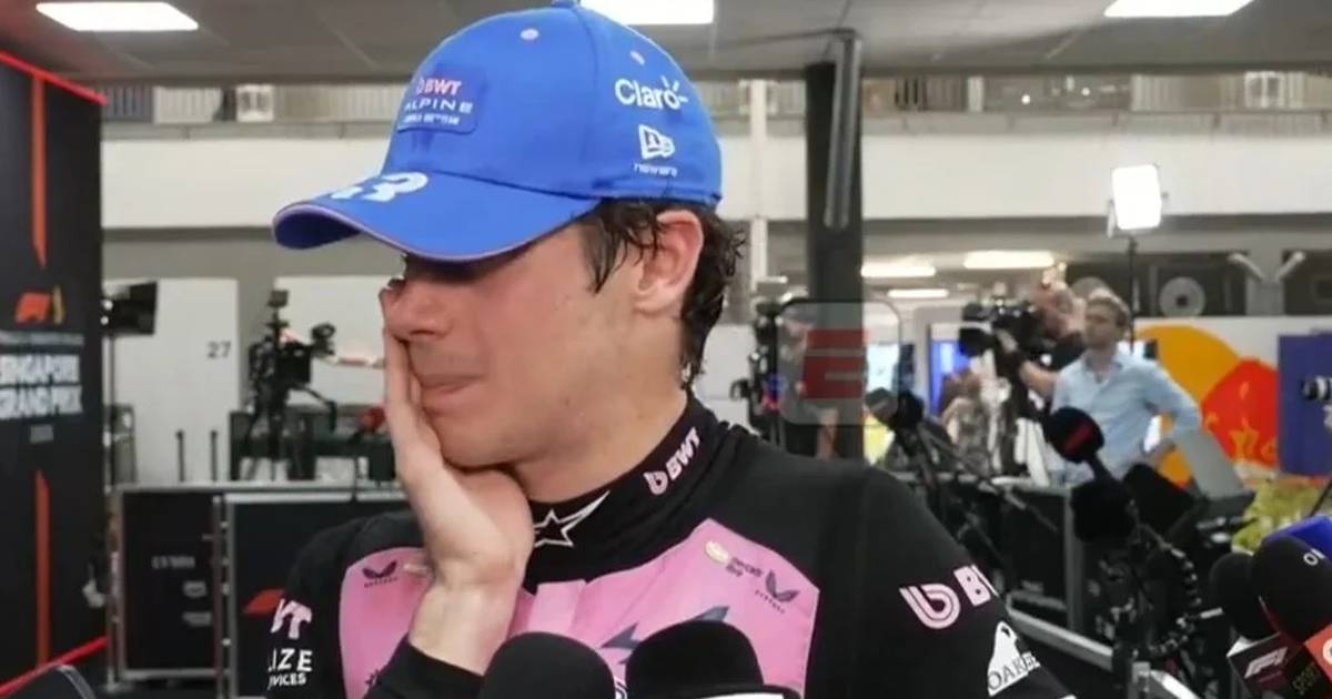 Espero revertir este mal momento: la angustia de Franco Colapinto tras haber abandonado la carrera en Singapur