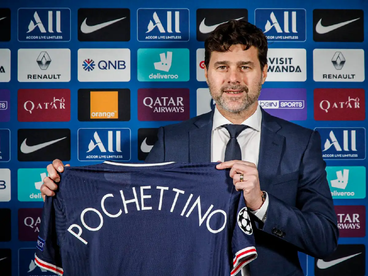 Pochettino fue presentado oficialmente en el PSG   