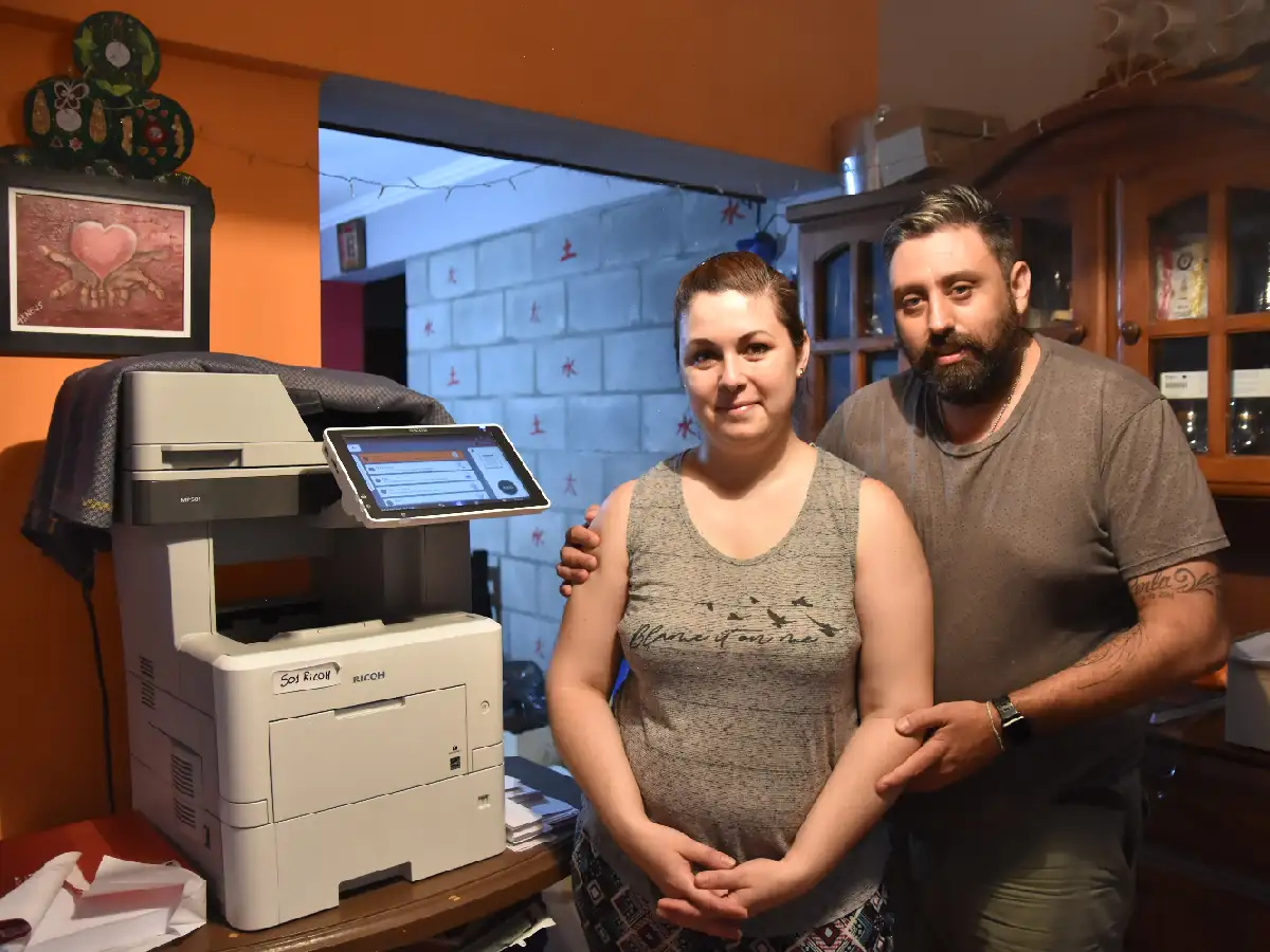 Una familia reimprimió sus propias  ideas para salir adelante  tras el shock pandémico     
