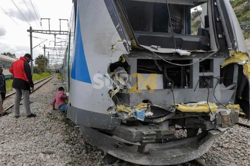 Choque de trenes en Túnez: al menos 95 heridos