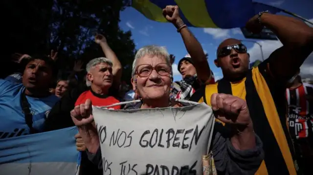Los jubilados vuelven a las calles.