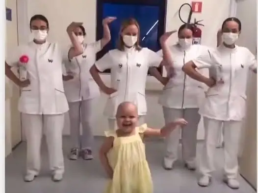 Una nena con cáncer transformó el dolor en baile y emocionó a todos