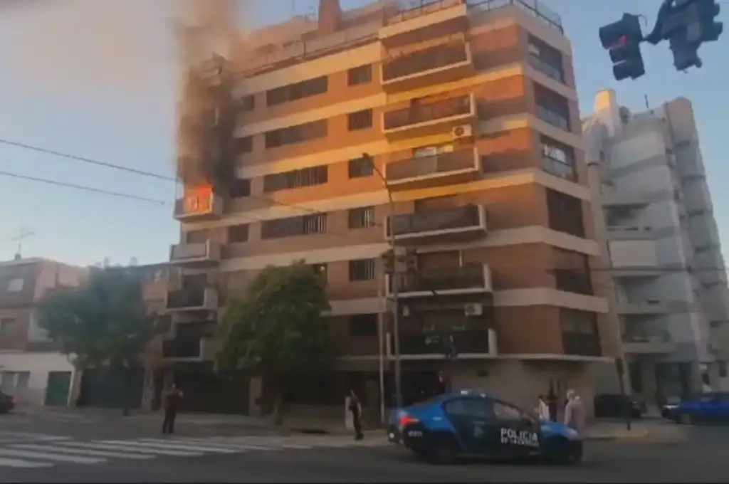 Trabajaron tres dotaciones de bomberos y varias unidades del SAME