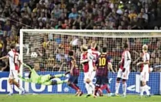 Messi le sacó brillo al juego
