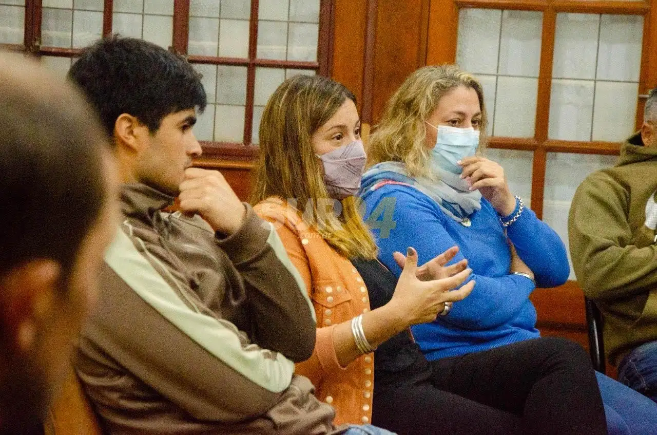 Ciancio y Orciani se reunieron con representantes del fútbol infantil en el sur santafesino