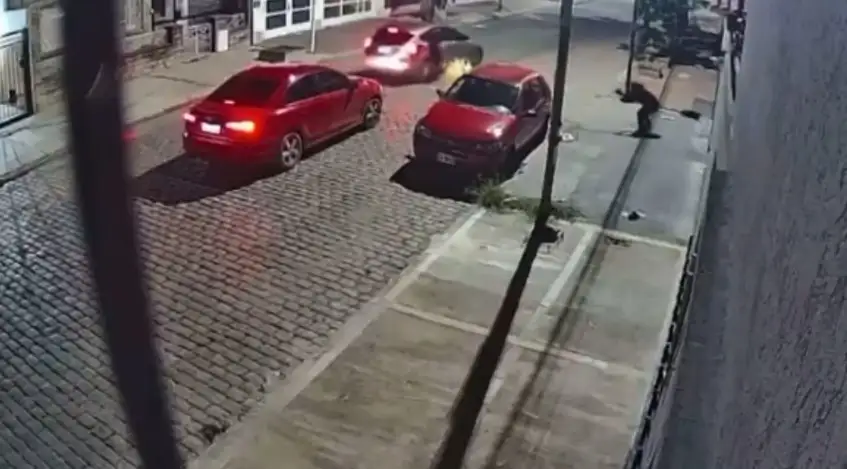 La secuencia quedó filmada.