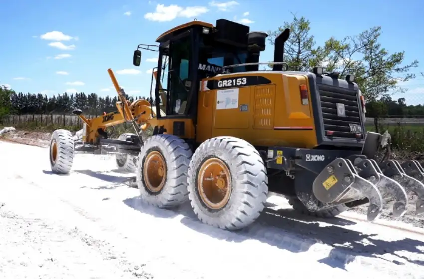 Caminos Rurales: la Provincia realiza obras en Exaltación de la Cruz