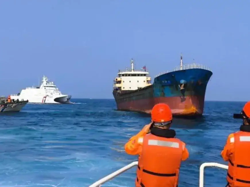 El buque sospechoso de dañar el cable conecta Taiwán con sus islas periféricas de Penghu.