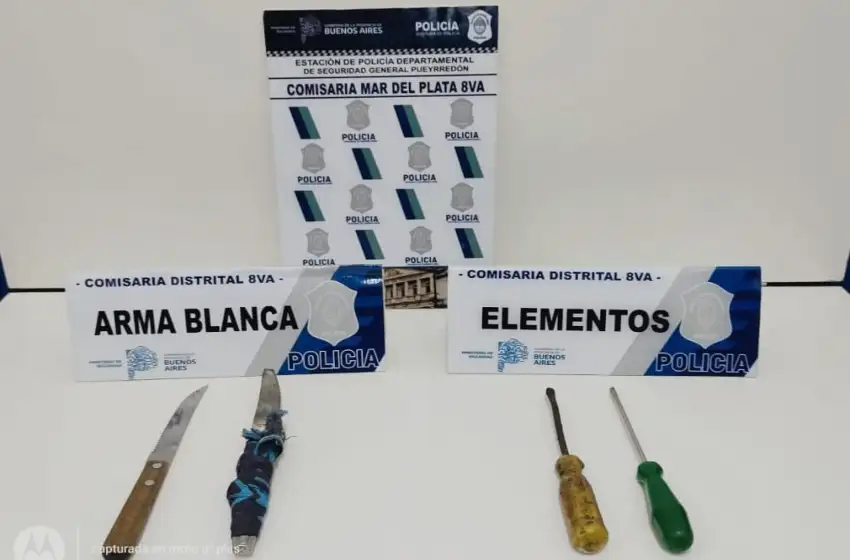 Beneficiario del programa "Casas por cárceles", salió de su domicilio para robar y quedó detenido