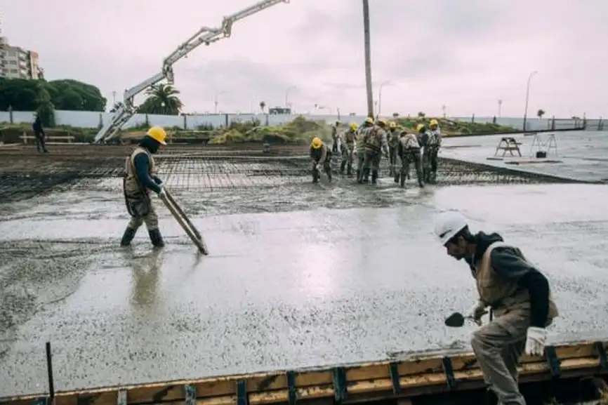 Las obras están avanzadas en un 65%.