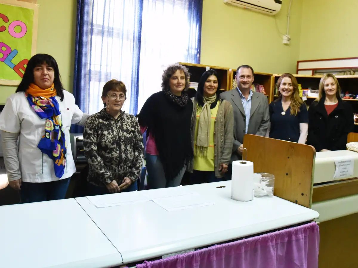 Presentaron el programa "Quioscos saludables 2019" en la escuela Primera Junta: siguen educando para una buena nutrición en los chicos