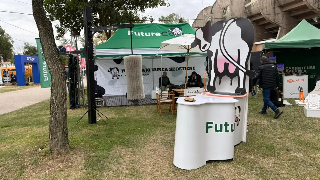 Future Cow dijo presente en TodoLáctea con tecnología para optimizar el ordeñe