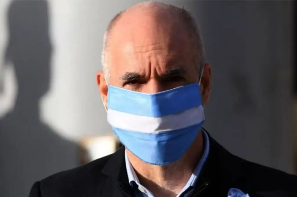 Dura conferencia de prensa de Rodríguez Larreta
