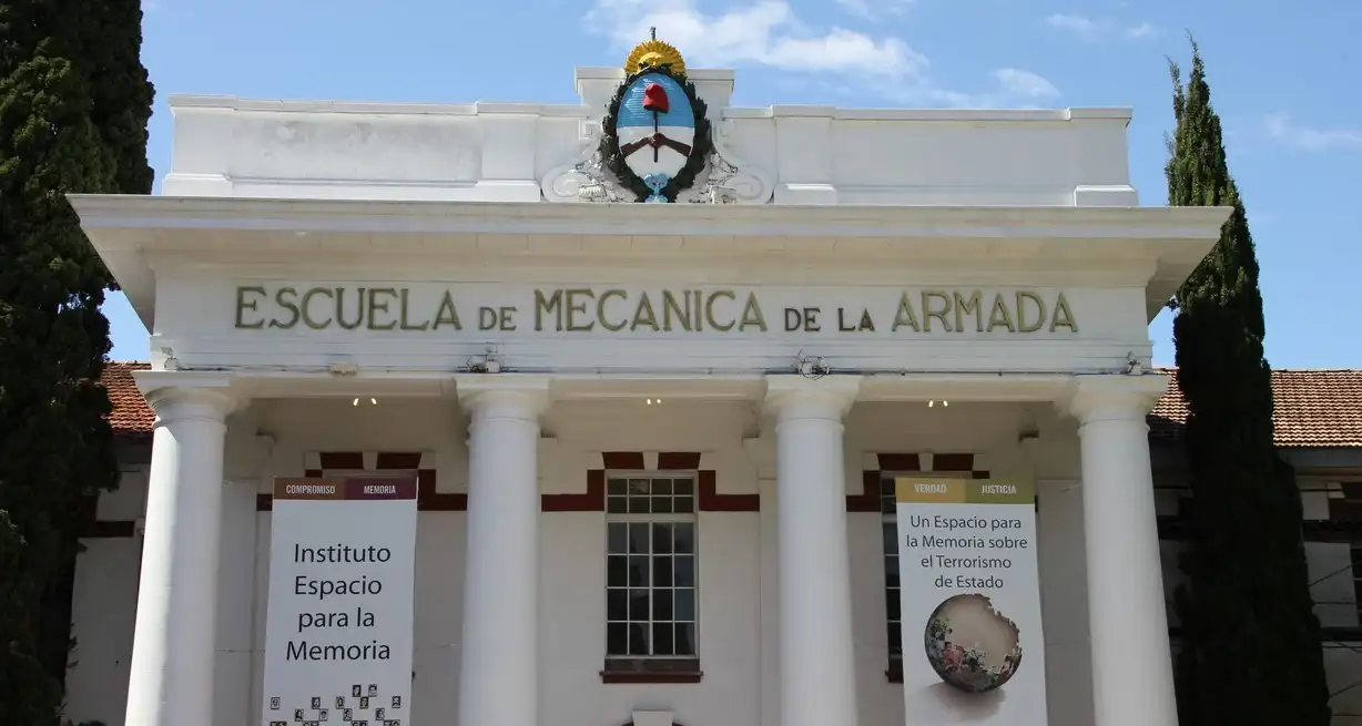 En la ex ESMA funciona la secretaría de Derechos Humanos. El edificio es objeto de debate entre el oficialismo y la oposición.