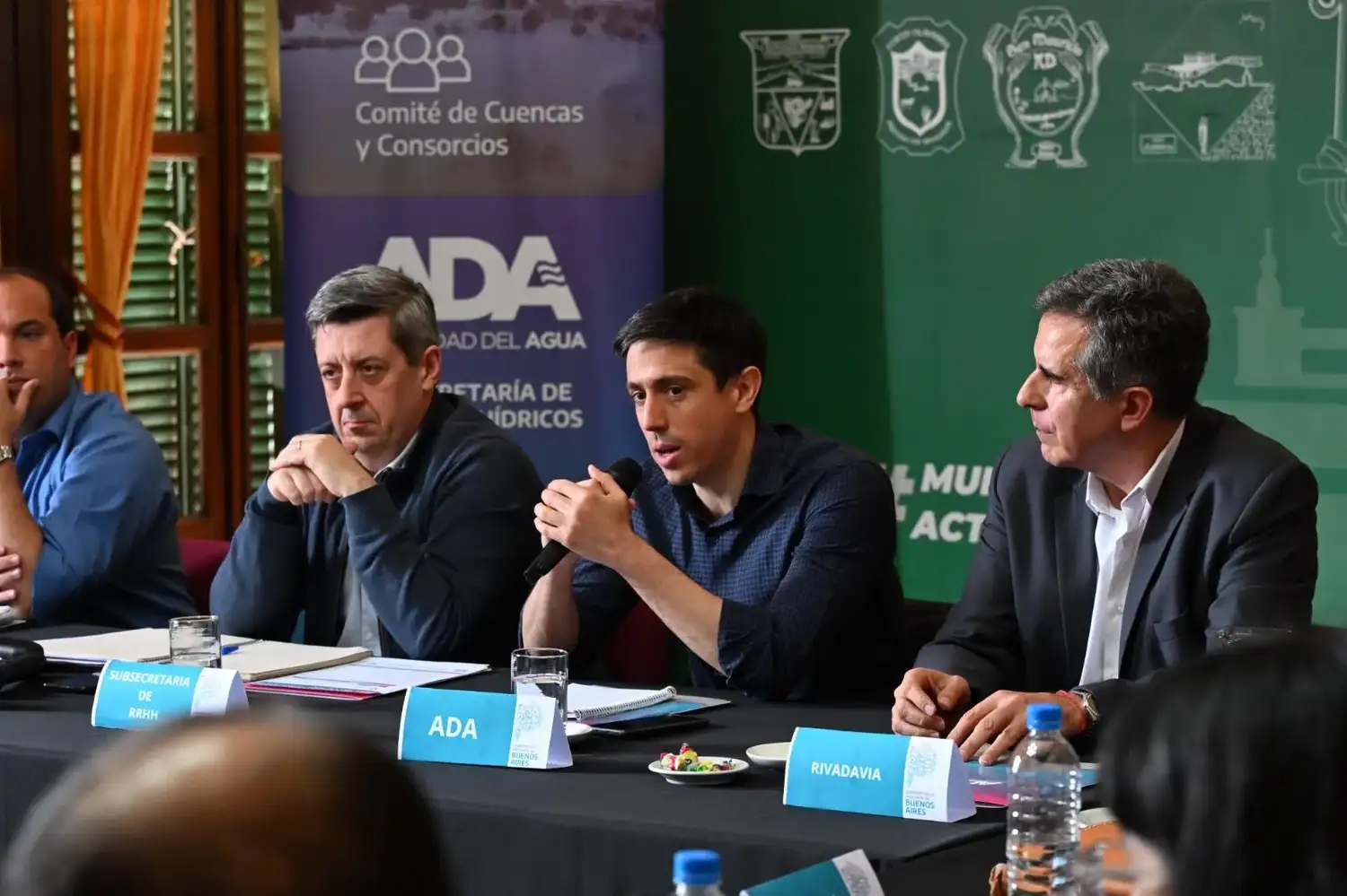 En ese marco, en la ciudad de América, Partido de Rivadavia, se realizó una reunión de la mesa ejecutiva de la Subregión A4 del Río Salado.