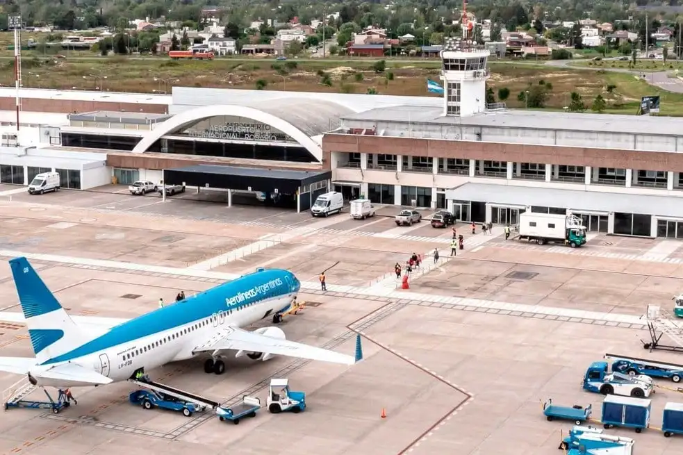 En julio, el Aeropuerto de Rosario registró un incremento interanual del 88 % en pasajeros. Foto: Gentileza