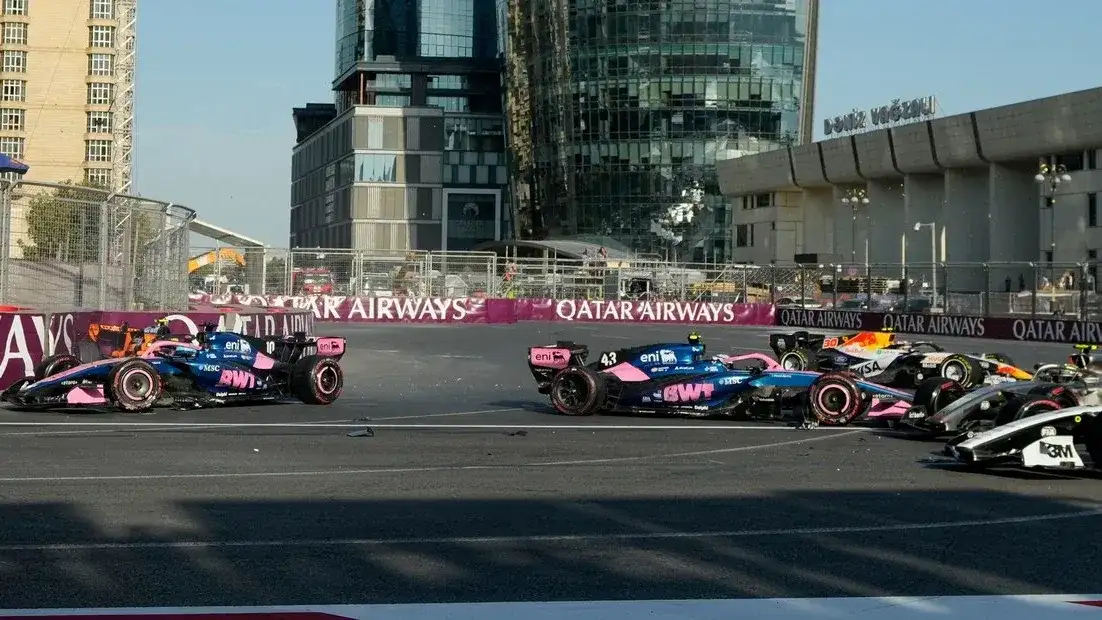 La autocrítica de Colapinto tras chocar con Gasly: “Fue un error grande y grave”