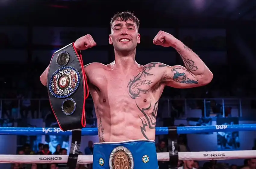 "El León" está de moda y avanza: Acosta es campeón argentino
