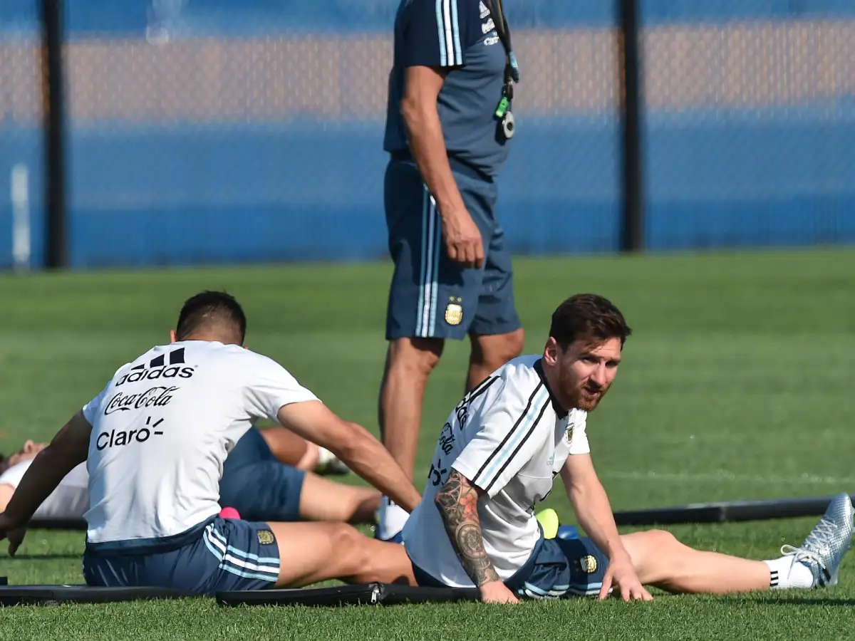 Messi llegó a Melbourne 