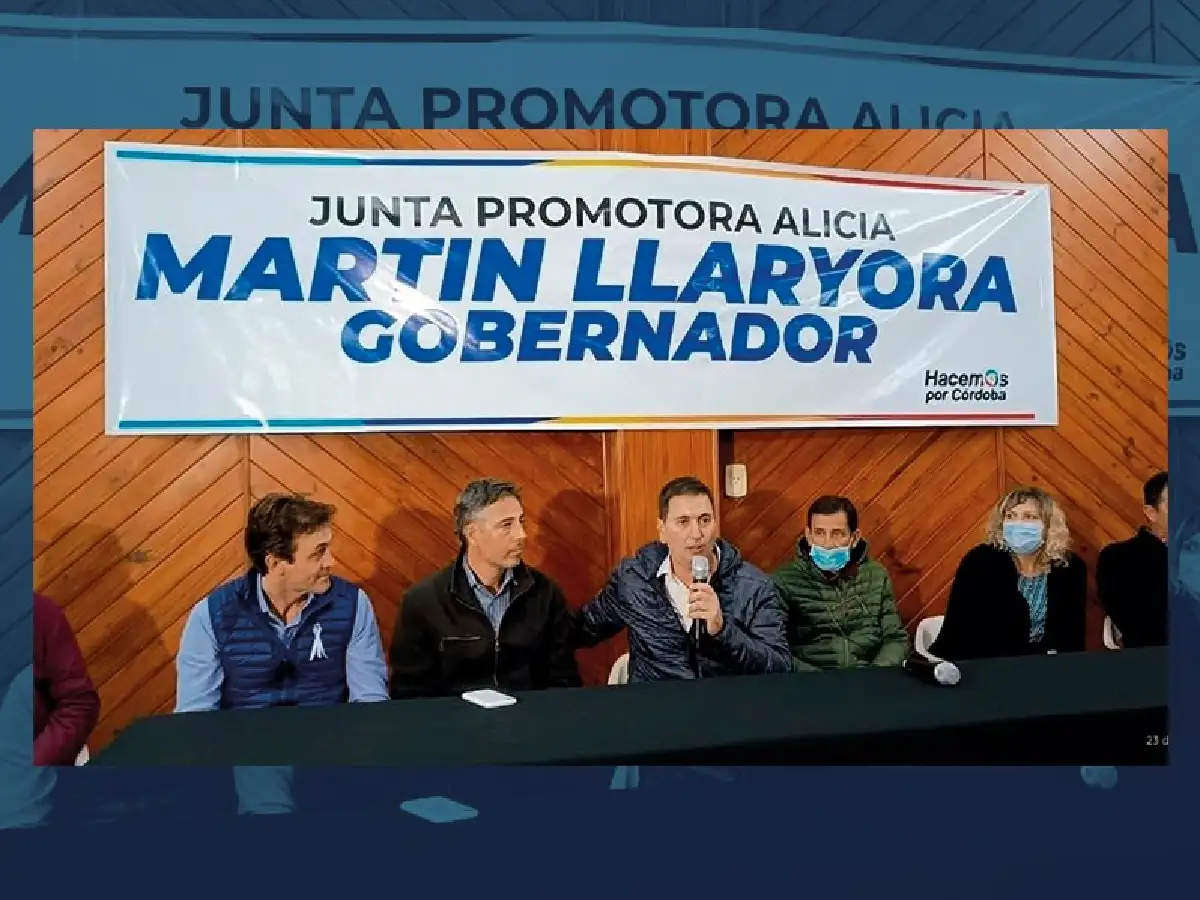 Se lanzó en Alicia la junta promotora “Llaryora Gobernador 2023”