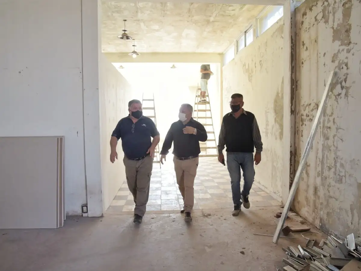 Avanzan obras en el edificio  donde funcionará Gendarmería    