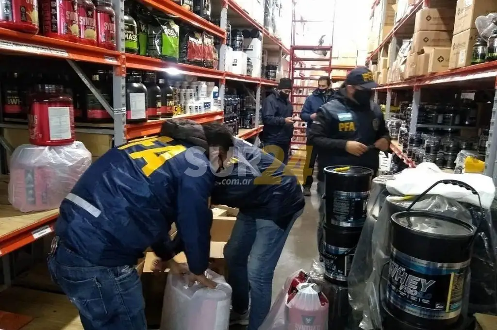 Catorce detenidos por vender anabólicos prohibidos en Santa Fe, Misiones y Buenos Aires