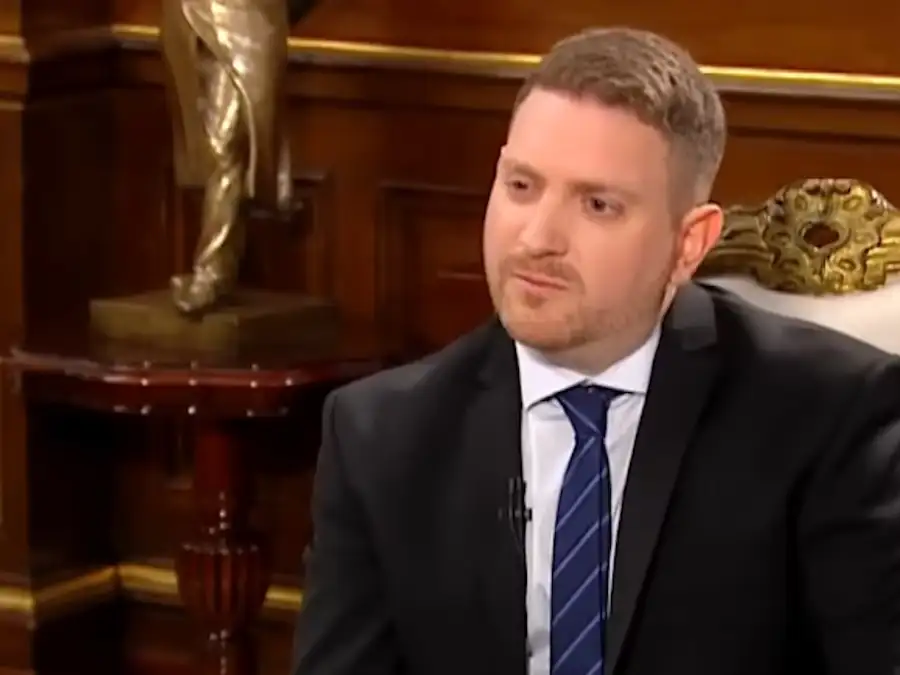 Jonatan Viale habló en TN sobre las repercusiones de la entrevista con Milei tras el criptogate. Foto: Captura de pantalla de TV