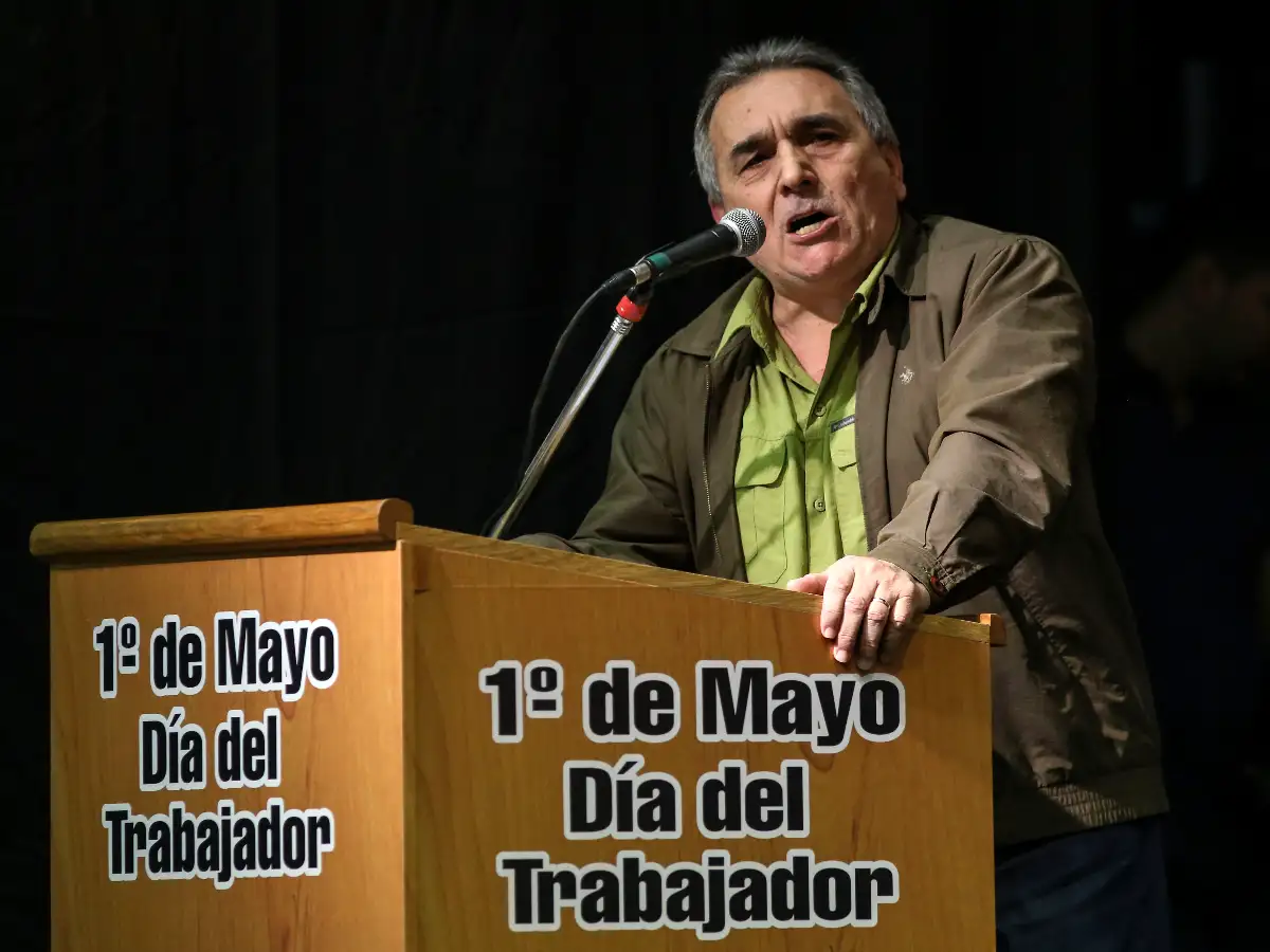 Schmid criticó política económica oficial, en el acto de la CGT 