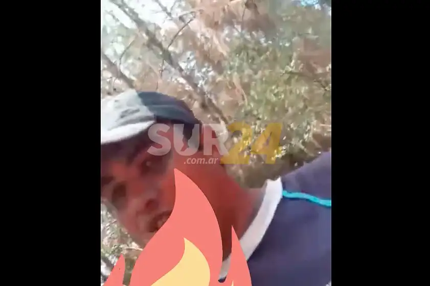 “Miren el desastre que hago”: un joven se filmó incendiando un bosque