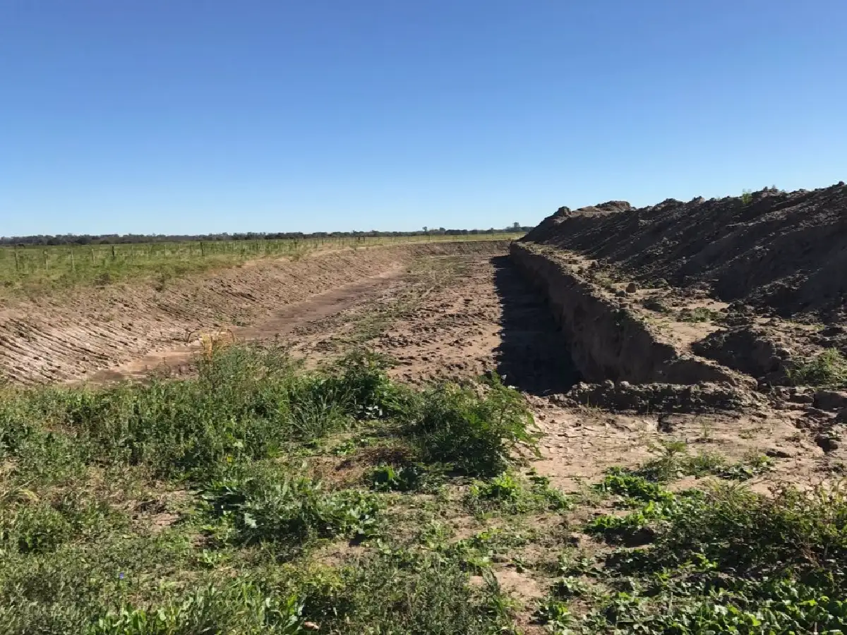Arroyito: avanza la obra del canal a cielo abierto