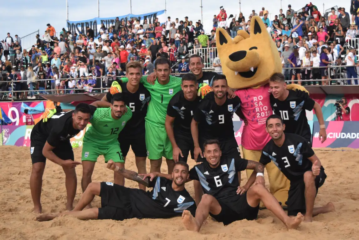 Suramericanos: euforia por el pase de Argentina a la final del fútbol playa