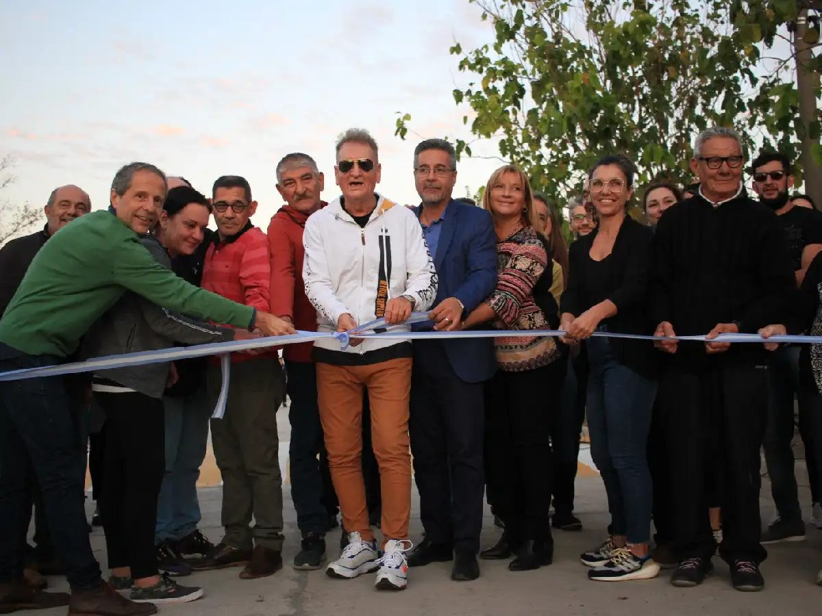 Inauguraron obra de pavimento en barrio 9 de Septiembre