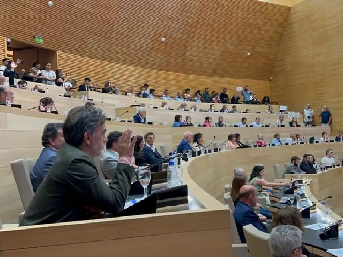 La Legislatura suspendió y apartó de su cargo a Oscar González