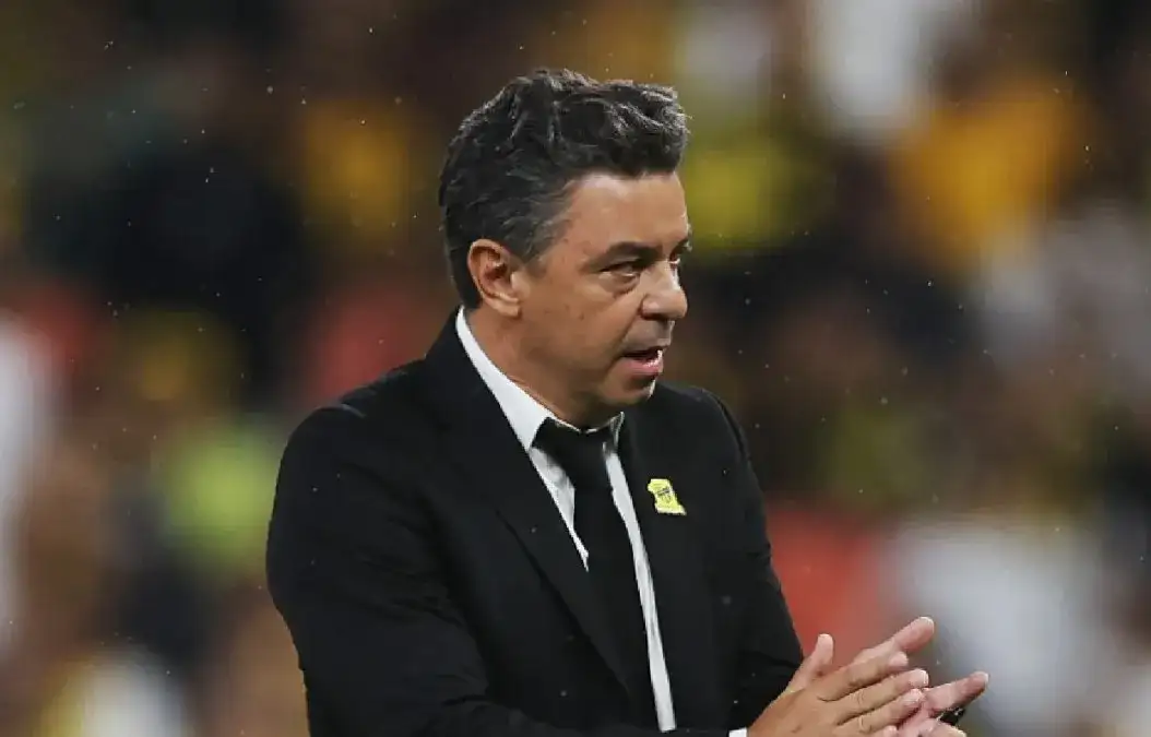 El DT Marcelo Gallardo