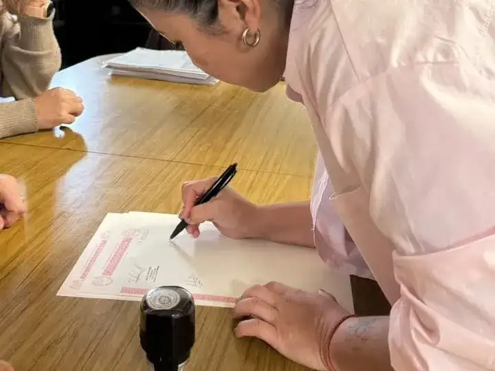 FIRMA ESCRITURA CHRIST
