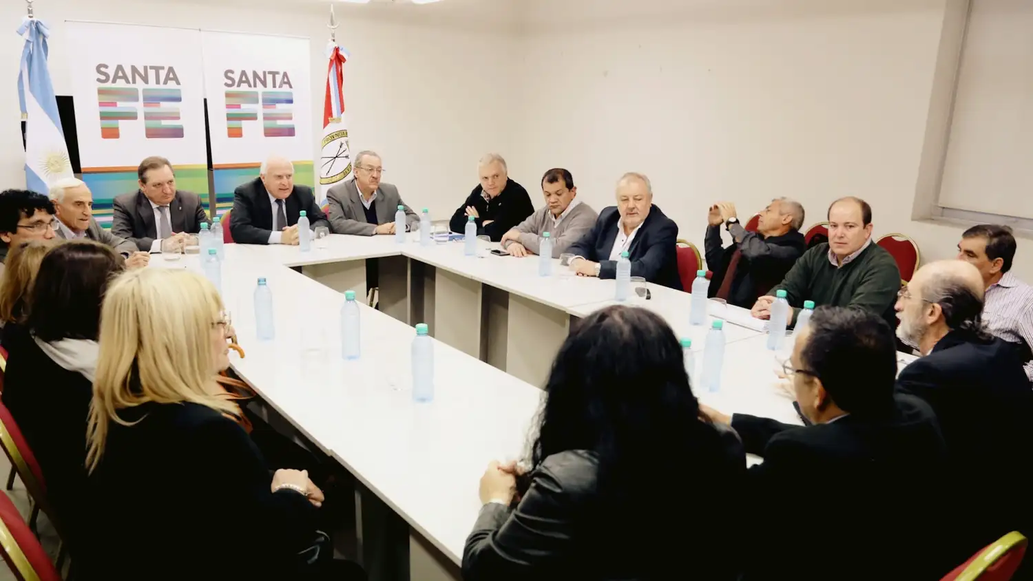 Lifschitz se reunió con el Movimiento Sindical Rosarino