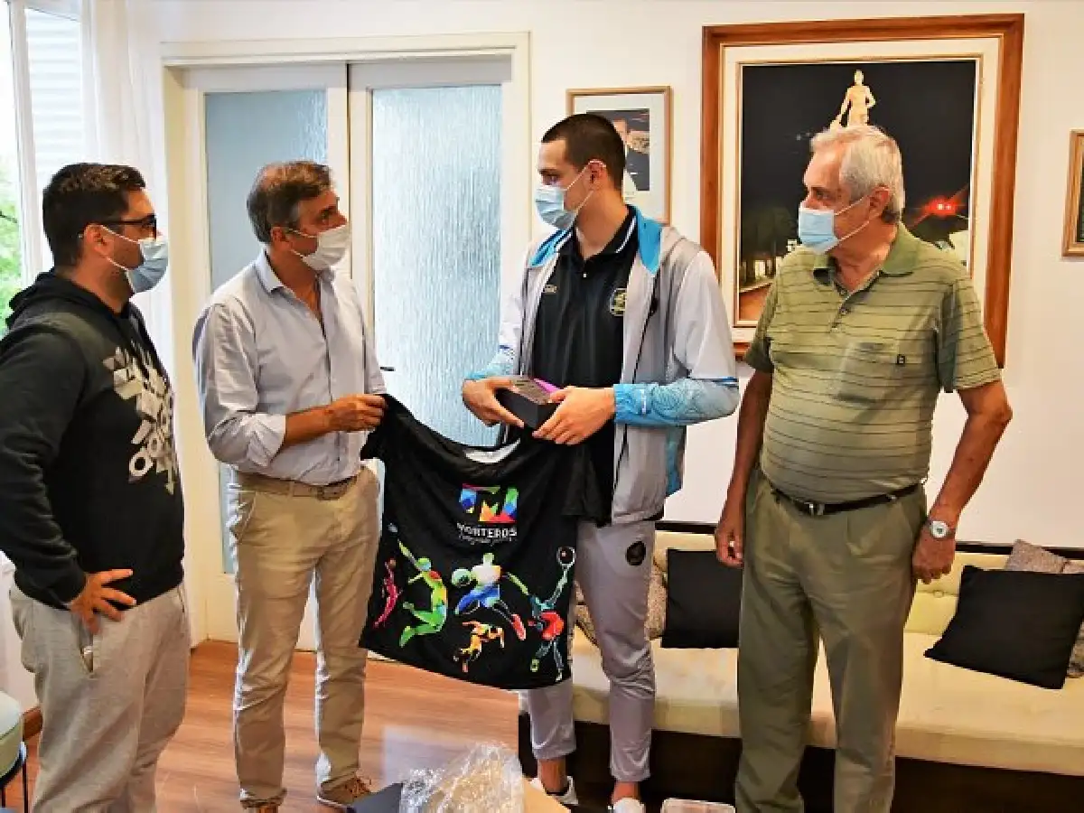 Nicola Rhó fue distinguido por la Municipalidad de Morteros