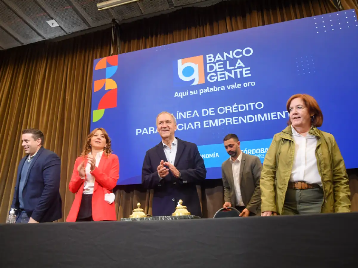 Schiaretti anunció créditos de 150 mil pesos para microemprendedores