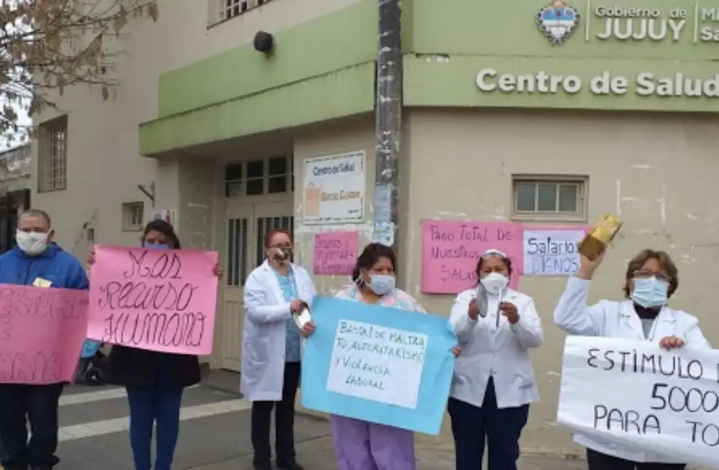 Trabajadores de la salud retoman las protestas en Jujuy