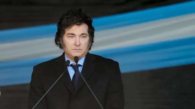 El presidente de Argentina, Javier Milei.