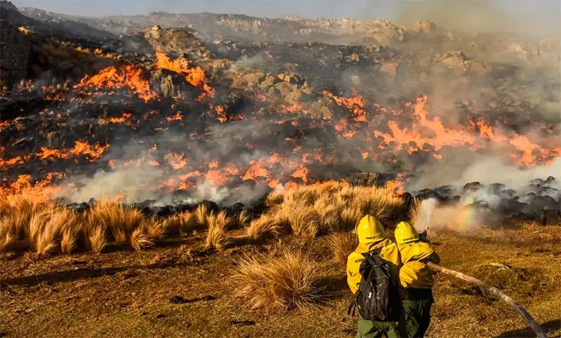 Incendios en Córdoba