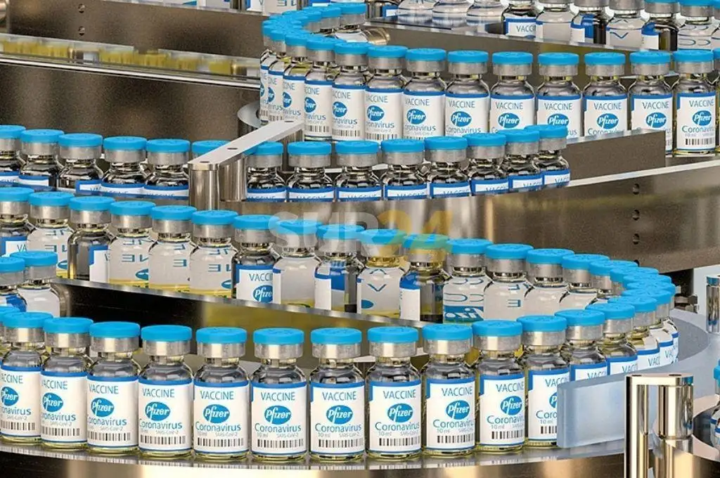 Arriba el primer lote de vacunas Pfizer al país