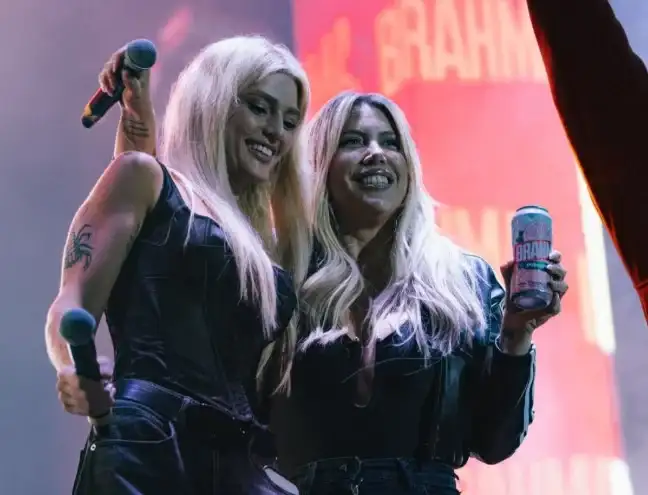 Wanda Nara y Martita Fort compartieron escenario en “La Mágica”.